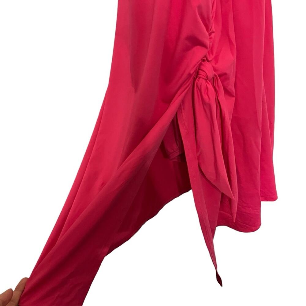 Lands’ End Sweetheart Swim Dress One Piece Swimsuit Bright Pink Plus Size 24W - Picture 12 of 16
